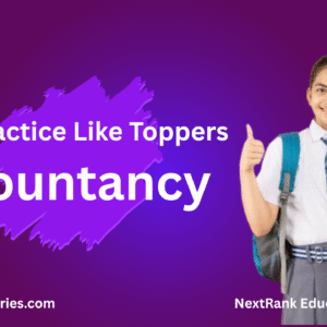 Accountancy – XII CBSE Comm.