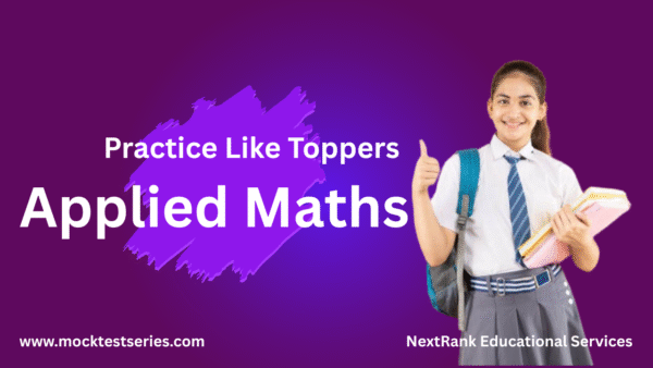 Applied Maths - XII CBSE Comm.